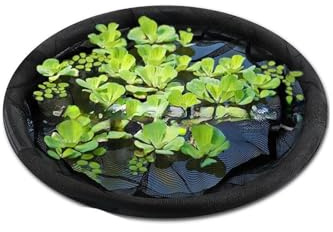 Île flottante plante protecteur poisson barrière étang décoration eau engrenage circulaire poisson barrière barrière