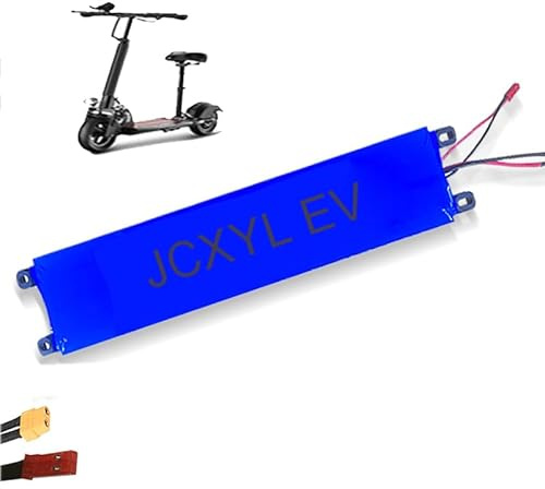 JCXYL EV Batería de Scooter eléctrico de 36 V, 6 Ah, 7,8 Ah y 10,4 Ah. Accesorio de Repuesto para batería de Scooter de 36 voltios para Scooter M365 con batería integrada XT60 y JST.,One,36V 10.4Ah