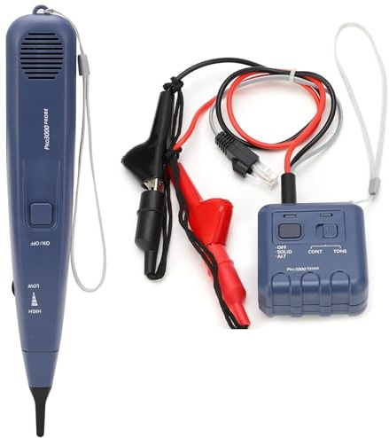 Rilevatore cavi elettrici, Rilevatore di linee telefoniche, tester for cavi di rete, generatore di linee telefoniche portatile, localizzatore di cavi