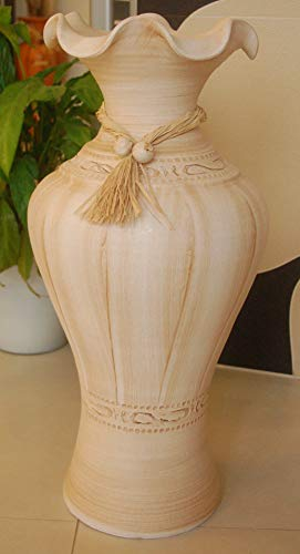 Edle große Vase/Bodenvase aus Tonkeramik +Handarbeit+