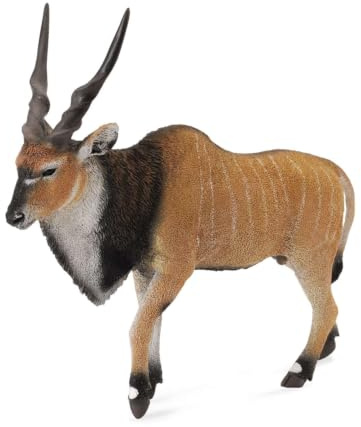 Collecta - Eland Gigante XL Deqube Animali Figura Collezionabile, Multicolore (88563)