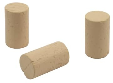 Standard Straight Wine Corks (Pack of 30) Silicon Wax Coated So No Pre-Soaking Required