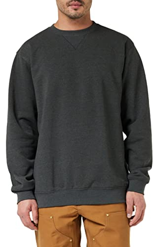 Carhartt herr Tröja Midweight Crewneck Sweatshirt, Kol ljung, L