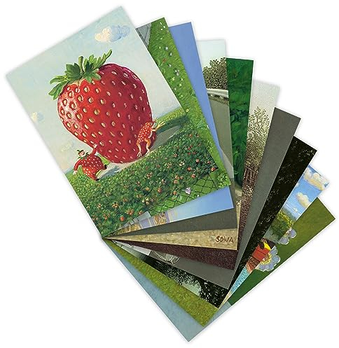 Inkognito 10er Set Postarten A6 | Postkarten-Mix Michael Sowa Pakete | im Set