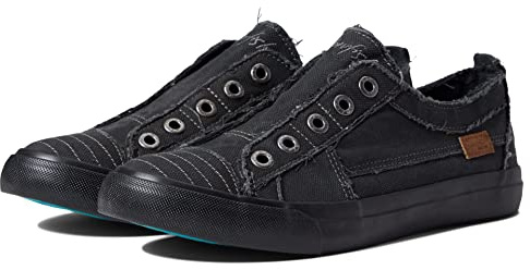 Blowfish Malibu Play Black Smoked 16 Oz Canvas/Black Outsole 7.5 M