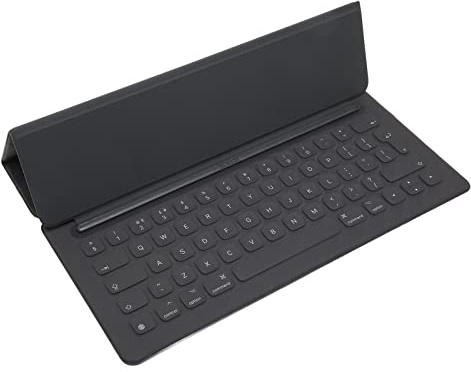 VBESTLIFE Tastatur für Pro 12,9 Zoll, Faltbare 64-Tasten-Smart-Tastatur in Voller Größe für Pro 12.9 1. 2. Generation 2015 Bis 2017, UK-Version
