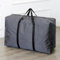 AURMOO 100L Aufbewahrungstasche für Kleidung, Oxford-Stoff Organisator-Beutel, Belastbare Aufbewahrungstasche Tragetasche, Faltbare Unterbett Kleiderschrank(L70xW25xH50cm, Grau, 2Pcs)