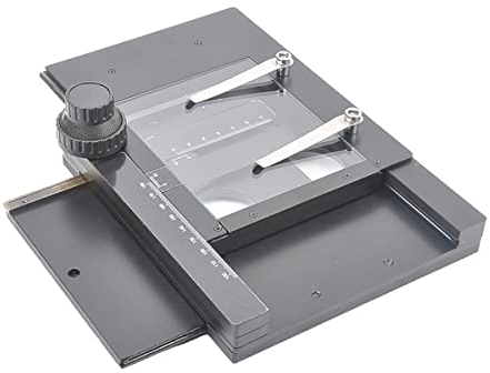 JUIYU Mikroskop-Zubehör-Kit Mikroskopstufe Horizontal bewegt 75 mm Vertikal 55mm Xy Moving Bühneninstallationsgröße 95mm Mikroskopische Objektträger