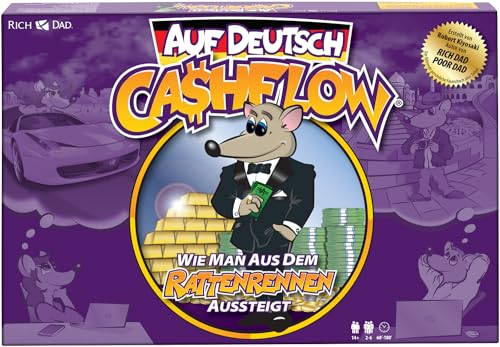 Rich Dad CASHFLOW – EIN Lernspiel von Robert Kiyosaki zur finanziellen Allgemeinbildung der Familie, zur Unternehmensentwicklung, zu Investitionen und Geldmanagement – auf Deutsch