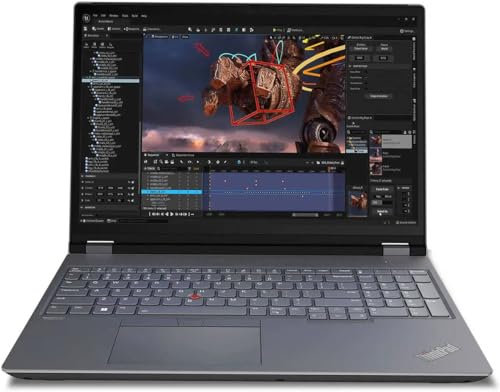 Lenovo ThinkPad P16 Gen 1 16” QHD+, i7-12850HX, Nvidia RTX A2000 8GB, 2TB PCIe Gen 4.0x4 NVMe, 32GB DDR5, Fingerprint, SD Card Reader, WIFI 6E & BT 5.3, UK Backlit Keys, Windows 11 Pro (New) (Renewed)