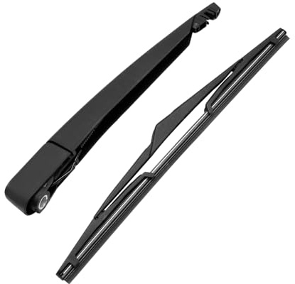Hoypeyfiy 2Pcs 93178858 Rear Wiper Arm Blade and Arm Set, Replacement for Vauxhall Corsa E 2014-2019 Astra H 2004-2009, Replaces 95518809
