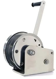 Cabrestante manual con manivela 304 Stainless Steel Hand Winch Two-Way Self-Locking Waterproof(1200LB)