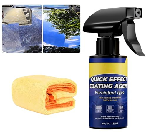 Nano Spray per Auto | Trattamento Esterno Veicoli - Spray Rivestimento Nano Antimacchie per Esterni Auto SUV | Garage Carrozzeria Camion SUV RV