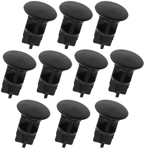 10 perni per cerniera per coperchio della pattumiera Otto/ESE nuovo tipo 240 litri, perno girevole per coperchio della pattumiera 38 mm x 18 mm