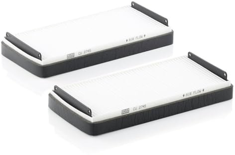 MANN-FILTER, CU 2745-2 Innenraumfilter | Für PKW, Staub- und Pollenfiltration, Verbesserte Luftqualität, Schutz der Innenraumluft, Echte OE-Technologie