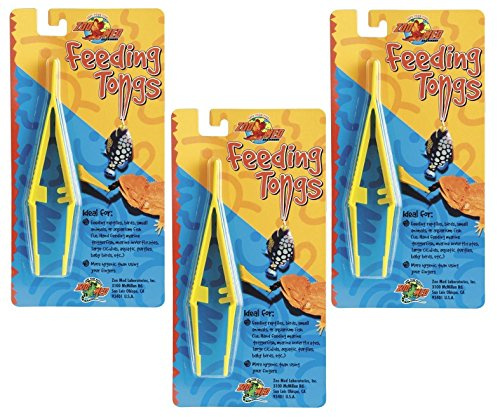 Zoo Med Laboratories Feeding Tongs, 3 Pack