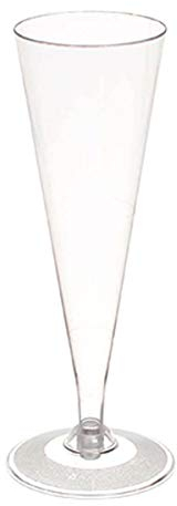 PZ 360 CALICI FLUTES CHAMPAGNE PROSECCO TRASPARENTI BICCHIERI PLASTICA FLUTE HAPPY HOUR APERITIVO APERICENA