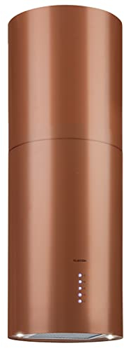 Klarstein Cappa Isola Sospesa, Cappa Cucina con Timer, Flusso d'Aria di 650m³/h, Cappa Sospesa per Isola Cucina con 3 Modalità e Design Candelabro