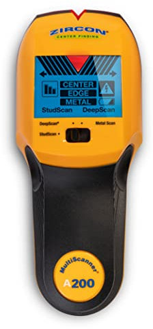 Zircon Multiscanner A200 Scanner Mural électronique/détecteur de métaux/détection de Fils AC avec pointeur SpotLite