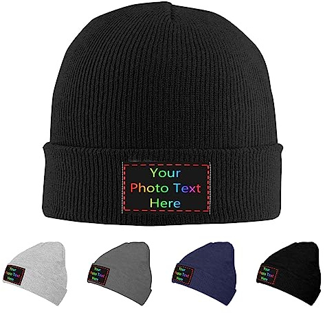 Personalisierte Baseballmütze für Männer Frauen, Personalisierte Mütze Trucker Hüte Benutzerdefinierte Dad Hüte Hip Pop Cap Ballhut Personalisierte Einstellbare Denim Casquette Hut Baseballmütze