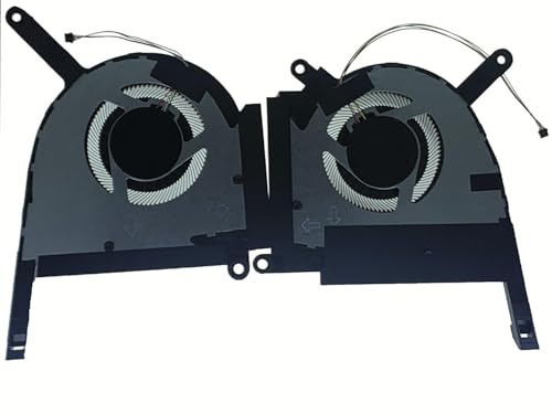 Rangale New CPU and GPU Cooling Fan for Asus TUF Gaming (2022) FX507ZM FX507ZM-ES74 FX507ZR FA507RM FA507RR FX707ZM FX707ZR RTX 3060 3070 3070ti DC12V Series Laptop (CPU + GPU Fans)