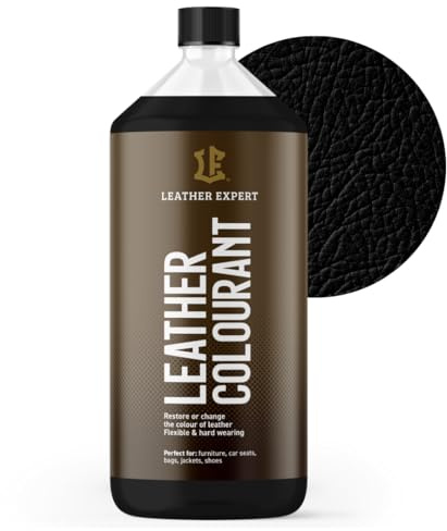 Sehr Deckend Wasserbasierte Lederfarbe – Leather Paint für Natur- und Öko-Leder, Ohne Alkohol, Für Alle Lederaccessoires – Reißt oder Blättert Nicht Ab – Viele Farben zur Auswahl