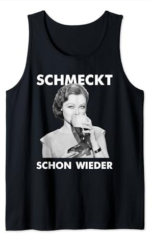 SCHMECKT SCHON WIEDER X Bierstiefel Vintage Retro Bier Tank Top