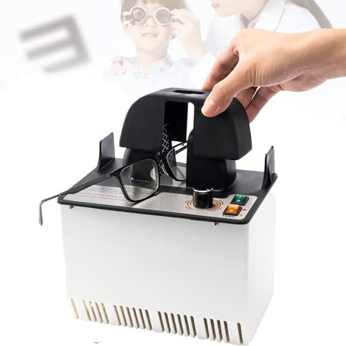 Eyeglasses Frame Heater, Optical Eyeglasses Frame Warmer, 500W Big Power and Speed Adjustable, Fan On/Off, Optical Shop Processing Equipment for Non-Metal: Resin/Sheets/etc Spectacle Frames