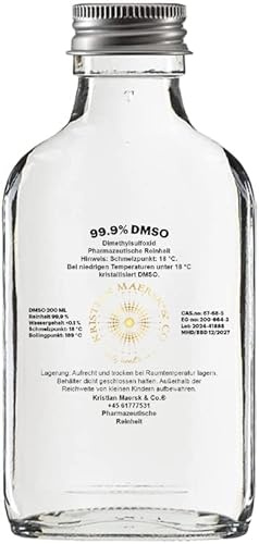 DMSO 99,9%, 200 ml Dimethylsulfoxid Flüssigkeit