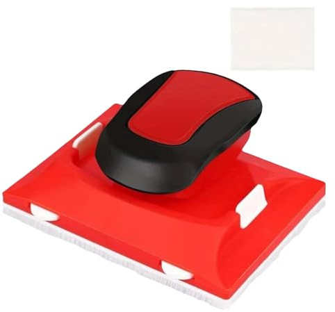 Wall Trim Paint Tool - Professional Corner Edger with Reusable Pad, SM0OTH Finish Applicator for Varnish and Paint | Comfortable Handle Painting Device Ideal for Ceilings Baseboards and Window Frames