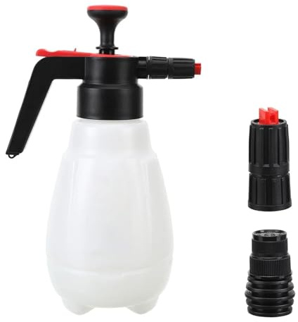 Pulverizador de Espuma 2,5 l for Lavado Coches, Botella pulverizadora Alta presión, Manual, Aire y Agua for jardín para Riego, Plantas
