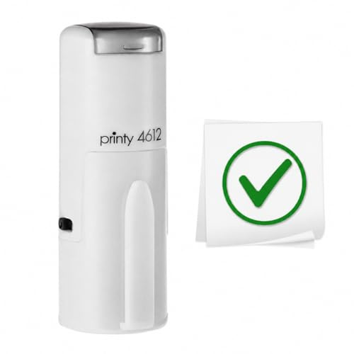 Sello automático ✓ 12x12mm verde claro práctico, sellos personalizados, sello, sello personalizado para empresas