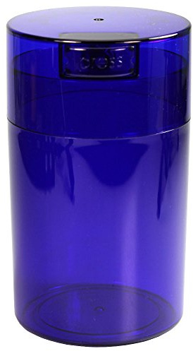 Tightpac America, Inc. Airtight Multi-Use Vacuum Seal Portable Storage Container, 57-Liter/19-Fluid Ounce, Blue Tint