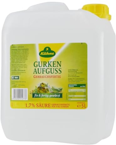 Kühne Gurkenaufguss gebrauchsfertig, 5l 1-er Pack