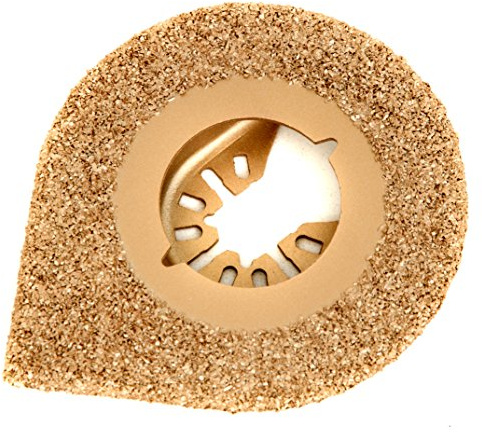 1x Saxton Carbide Teardrop Blade Oscillating Multitool Quick Release