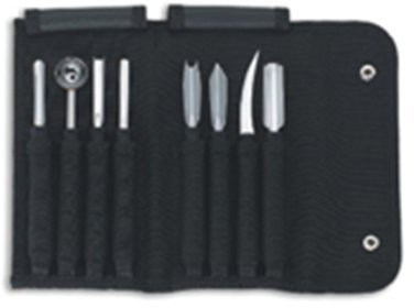 Piazza 8151-9100G8001 - Set di utensili da intaglio, 8 pezzi