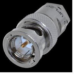 Cinch UPL20-2 BNC Connector Plug, Male Pin 75 Ohm Free Hanging (in-Line) Crimp New Lot Quantity-1