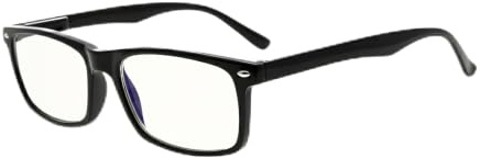 Eyekepper Leser UV Schutz,Anti Blendung Brille,Anti Blau Strahlen,Frühling Scharniere Computer Brille schwarz