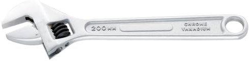 Forum Rollgabelschlüssel 12 x300 mm (Rollgabel-/Rohrsteck/Zug-Ringschlüssel Schlüssel Verstellschlüssel) Größe: 12 Zoll/Schlüsselweite: 36 mm/Länge: 300 mm