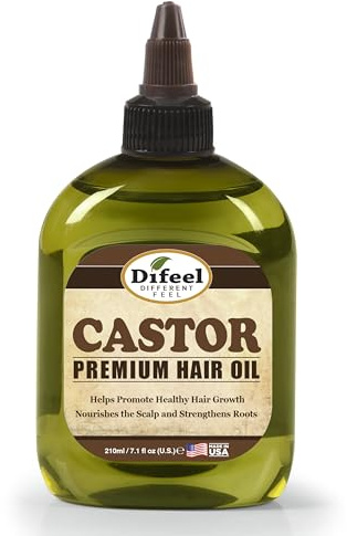 Difeel Premium Castor Hair Oil 7.1 ounce (3-Pack)