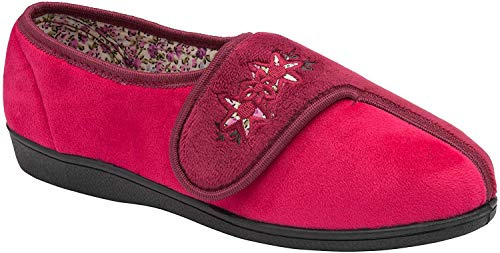 DUNLOP Ladies Slipper Honor II MTO - Burgundy - UK 4
