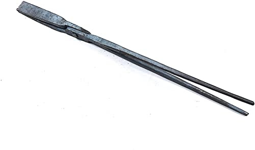 Tenazas de herrero,Tenaza de forja Ponga de herrero Ponga de herrero 370 mm Longitud plana Ponga de herrería Bladesmith Forjes de vaso Ponga Ponga de herrero for ingeniero Forra de herrero