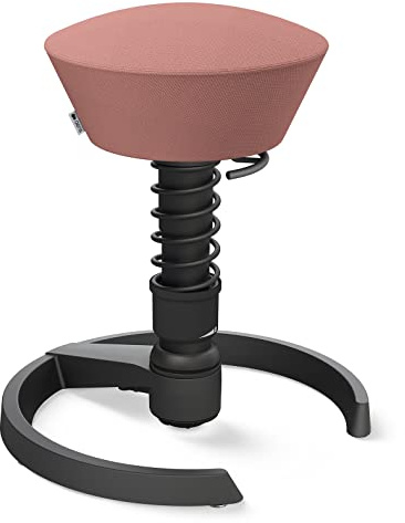 Aeris Swopper Ergonomischer Bürohocker, Höhenverstellbar, Feder Standard