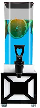 Dispensador de Torre de Cerveza Dispensador de torre de cerveza cuadrada de 3L con barra de grifo, alfombrilla de barril de cerveza, dispensador de cerveza de barril de bebida multiusos for bares, res