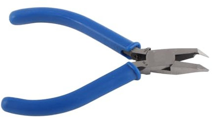 End Cutter Wire Pliers 4.5 Inch Wire Cutting Pliers Micro Flush Cutter Spring Load Nipper For1.5mm Resin Plastic Copper Iron Wires