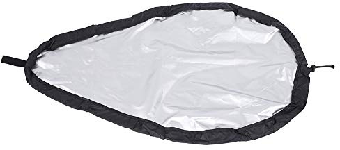 Yctze Fit Blocking Kayak Canoe Cockpit Protector Cover – Kajakzubehör für Cockpit, Sitzloch, – Schwarz