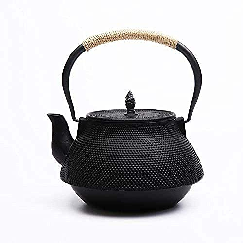 OQHAIR Service à thé en Fonte Yuyin Tea House Grande capacité Pot en Fonte Pot en Fonte Eau bouillante en Fonte Kungfu 2 5L Grande décoration de la Maison présente,