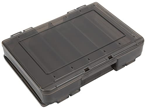 Qukaim Aufbewahrungsbox für Köder, klein, Polypropylen, Angelhaken, Konservierungsbox mit Schnalle, Köderaufbewahrungsbehälter, Schwarz, mehrfarbig, 60_x_180_cm, Taschen-Organizer