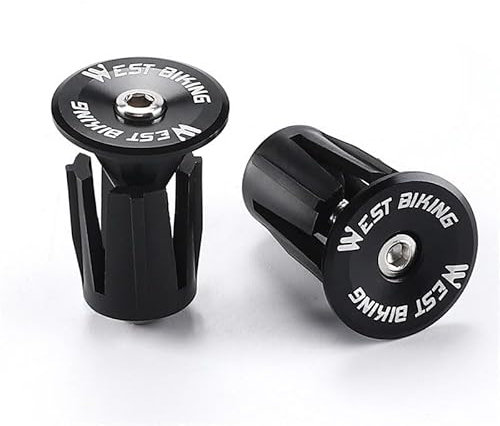 Ceeyoll 2 Stück Fahrrad Lenkerstopfen, Fahrradlenker-Endstopfen, Rennrad Lenkerstopfen, Rennrad Lenker Endkappen, Geeignet Für Die Meisten Fahrräder, Mountainbikes, Rennräder