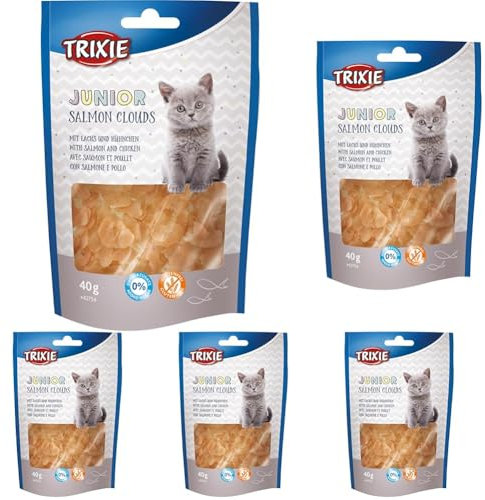TRIXIE 42754 Junior Salmon Clouds, 40 g, 1 Stück (5er Pack)